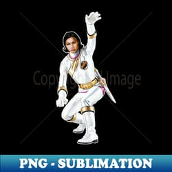 power rangers wild force white - png transparent digital download file for sublimation - defying the norms