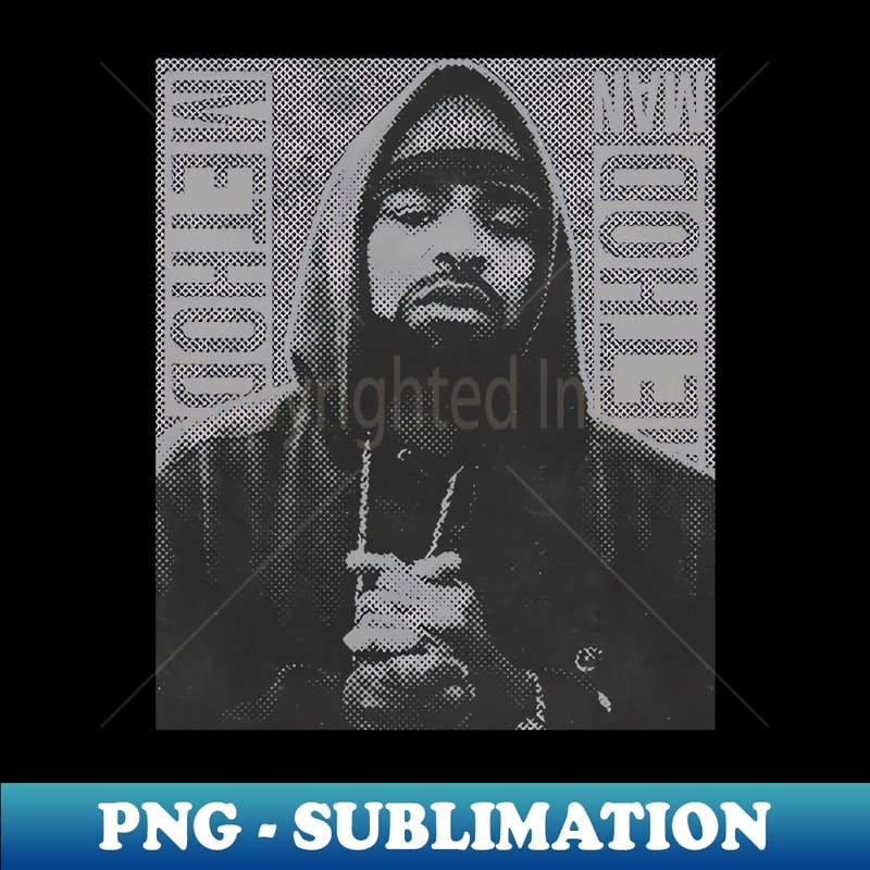 Method Man Rapper Poster Method Man Retro poster RApper - PNG Sublimation Digital Do | Inspire ...