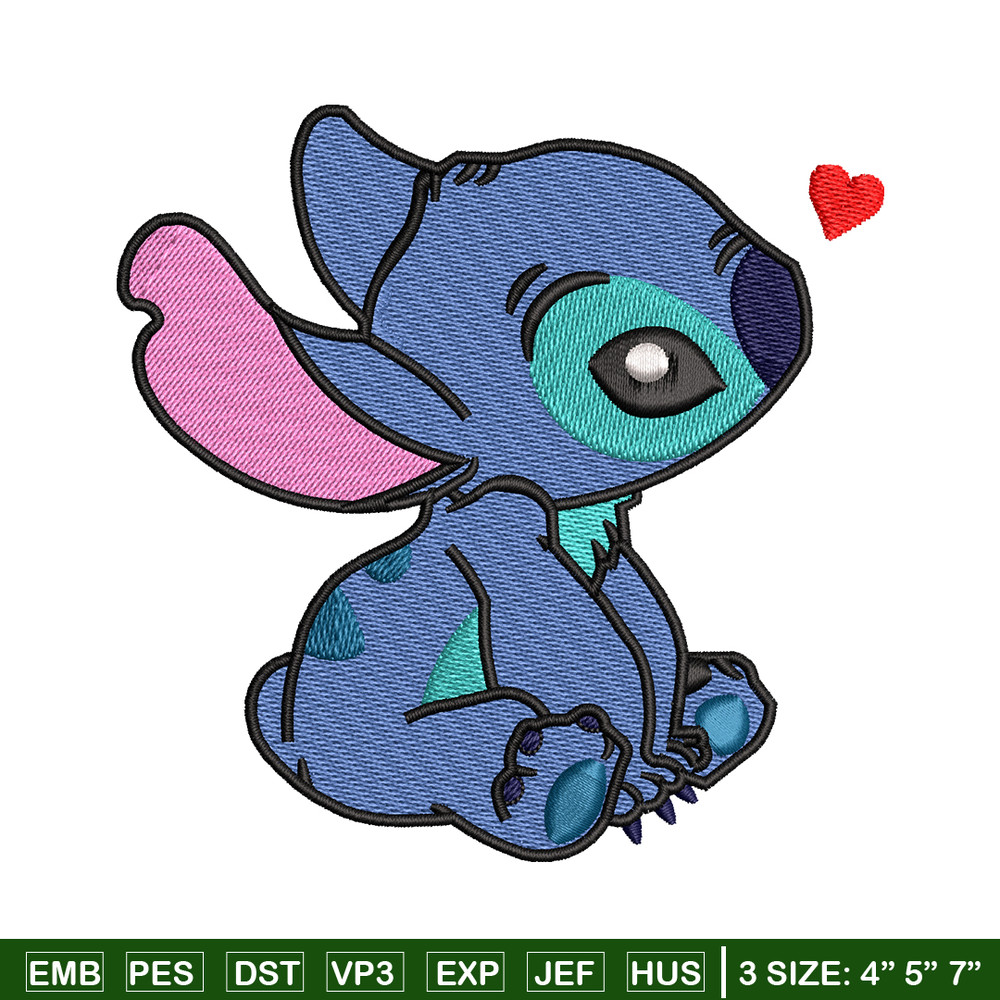Stitch cartoon embroidery design, Stitch cartoon embroidery, Logo shirt, Disney embroidery, Digital download.jpg