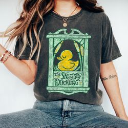 disney tangled the snuggly duckling sign tshirt, disney family matching shirt, disneyland trip outfits hoodie sweatshirt