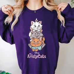 disney the aristocats disney cats shirt, marie, duchess, berlioz tee,magic kingdom, walt disney world tee, disneyland fa
