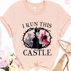 disney villains maleficent shirt,sleeping beauty maleficent,runs this castle  disney family matching shirt, wdw disneyla