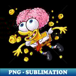 spongebob - signature sublimation png file - defying the norms