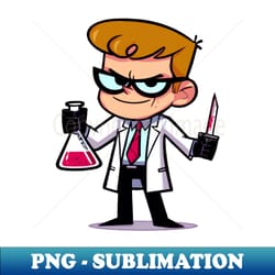 dexters killer laboratory - png transparent sublimation design - perfect for creative projects