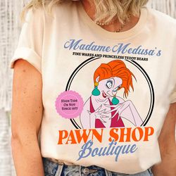 madame medusa the rescuers villains pawn shop shirt, magic kingdom, walt disney world, disneyland family matching shirts