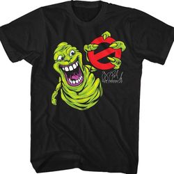 slimer ghostbusters t-shirt