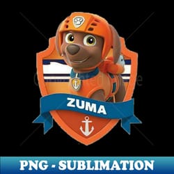 paw patrol bang 2 zuma - special edition sublimation png file - transform your sublimation creations