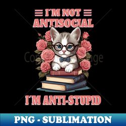 Smart Baby Cats - Instant PNG Sublimation Download - Spice Up Your Sublimation Projects