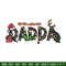 You're One Mean Dadda Grinch Christmas Embroidery design, Grinch Christmas Embroidery, Grinch design, Digital download..jpg