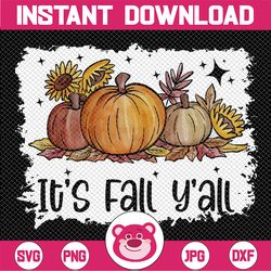 it's fall y'all leopard pumpkin happy thanksgiving png, colorful pumpkins, fall sublimation designs downloads, fall y'al