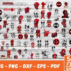 deadpool svg,cartoon svg, bundle cartoon svg 111