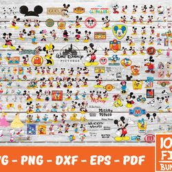 mickey mouse svg,cartoon svg, bundle cartoon svg 123