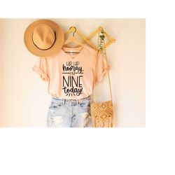 hip hip hooray im nine today shirt, teenage 9th birthday shirt, birthday girl shirt, teen birthday party girl boy shirt