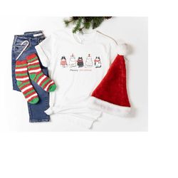 meowy christmas shirt, christmas cat shirt, merry christmas tee, cat lover shirt, christmas gift tee for cat owner, funn