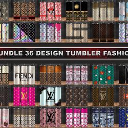 36 Design Tumbler Wraps ,Logo Fashion Png,Logo Tumbler, Logo Tumbler,Famous Tumbler Wrap 24
