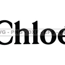 chloelogo svg, fashion brand logo 100