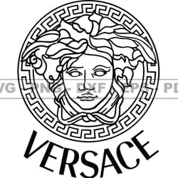 versace logo svg, fashion brand logo 111