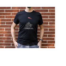 iwo jima monument shirt, remember our heroes tee, memorial day shirt, fallen heroes shirt, american flag tee, military s