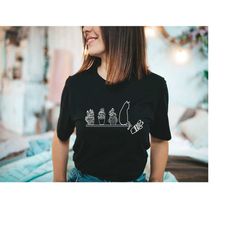 cats and plants shirt, gardener shirt, gift for mom, plant lovers shirt, cat lovers shirt, kitten lover gift, succulent