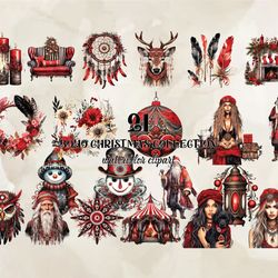 21 boho christmas collection, christian christmas svg, christmas design, christmas shirt, christmas 21