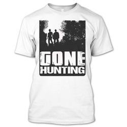 gone hunting dean sam supernatural winchester t shirt