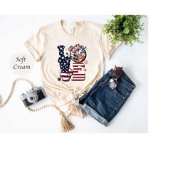 love mickey mouse and friends 4th of july shirt, disney freedom, disney 4th of july shirt, disney independence shirt, 4t