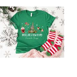 these are a few of my favorite things shirt, disney mickey and minnie shirt, disneyland castle shirt, disneyland shirt,