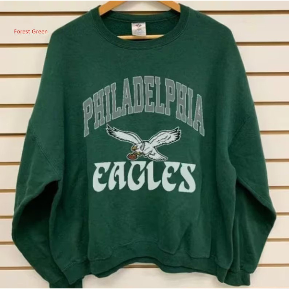 Vintage Philadelphia football The Eagles NFL Sweatshirt, Green Eagles Fan Shirt For Men Women.jpg