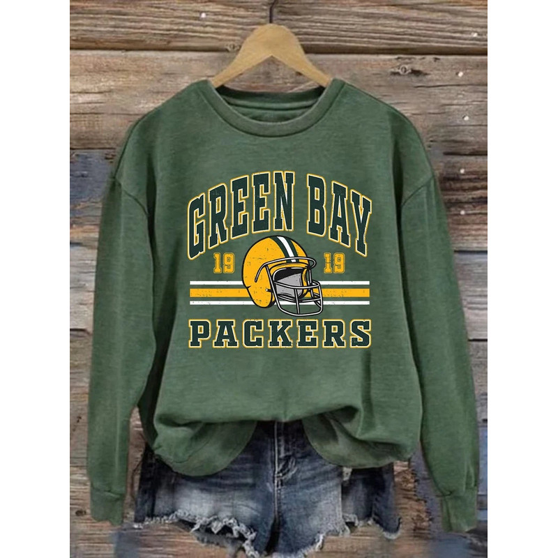 Vintage Green Bay Football Shirt, Green Bay Sweatshirt, Packers Sweatshirt, Packers Football, Packers Shirt, Green Bay Fan Gift.jpg