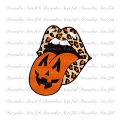 pumpkin leopard lips svg, funny halloween svg, halloween shirt, spooky halloween svg, spooky lip svg, retro halloween sv