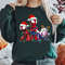 Marvel Spidey and His Amazing Friends Christmas Lights Shirt, Spin and Ghost-Spider Marvel Xmas Shirt, Spiderman Family Matching Shirt.jpg
