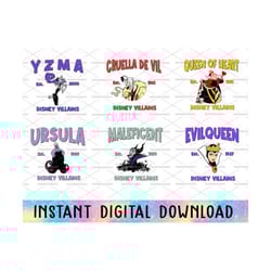 bundle happy halloween png, spooky season, halloween png, bad girls, trick or treat png, villains wicked, villain gang, bad witches club png