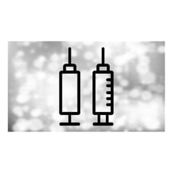 medical clipart: black cartoon drawing inspired syringes/shots/needles/vaccinations for doctors/nurses/hospitals - digit