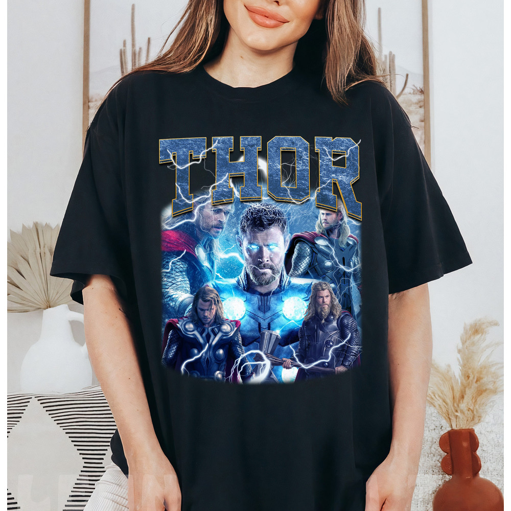 Thor Marvel Avenger Poster Thor Love and Thunder Shirt, Disneyland Family Matching Shirt, Marvel Comic Shirt, WDW Epcot Theme Park Shirt.jpg