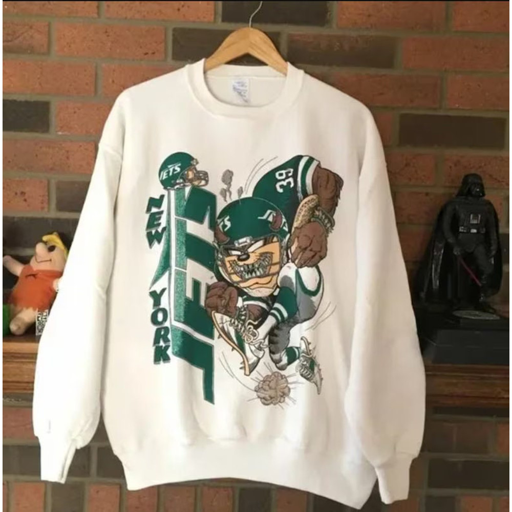 Vintage New York Looney Tunes Crewneck Sweatshirt, New York Football T-Shirt, New York Game Day Hoodie, New York Sports Shirts Full Size.jpg