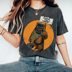 star wars the mandalorian the child red sun ink portrait tshirt, star wars celebration, galaxys edge,disneyland wdw fami