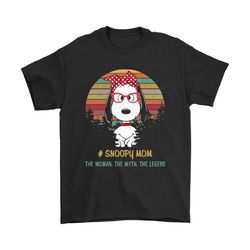 snoopy mom the woman the myth the legend vintage shirts