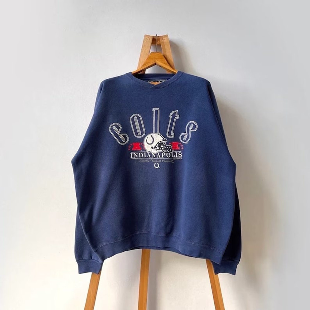 Vintage NFL Indianapolis Football Looney Tunes Sweatshirt, Football Shirt, Indianapolis Football Crewneck, Indianapolis Colts NFL Shirt-1.jpg