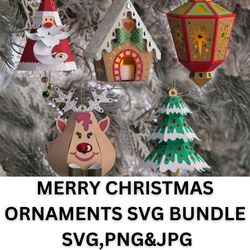 merry christmas ornaments svg bundle clip art logo template , t-shirt svg design, cap svg design , svg sticker download