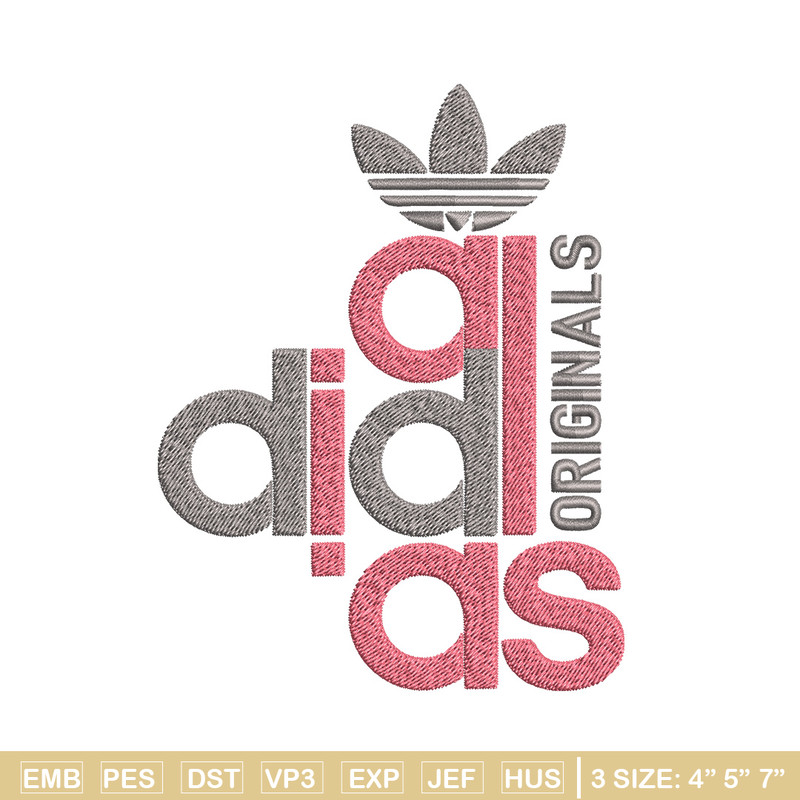 Adidas originals Embroidery Design, Adidas Embroidery, Brand Embroidery, Embroidery File, Logo shirt, Digital download.jpg