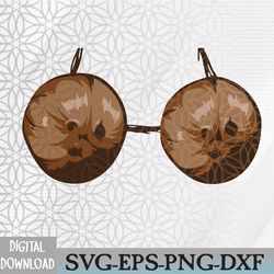 summer coconut bra halloween costume shirt funny svg, eps, png, dxf, digital download