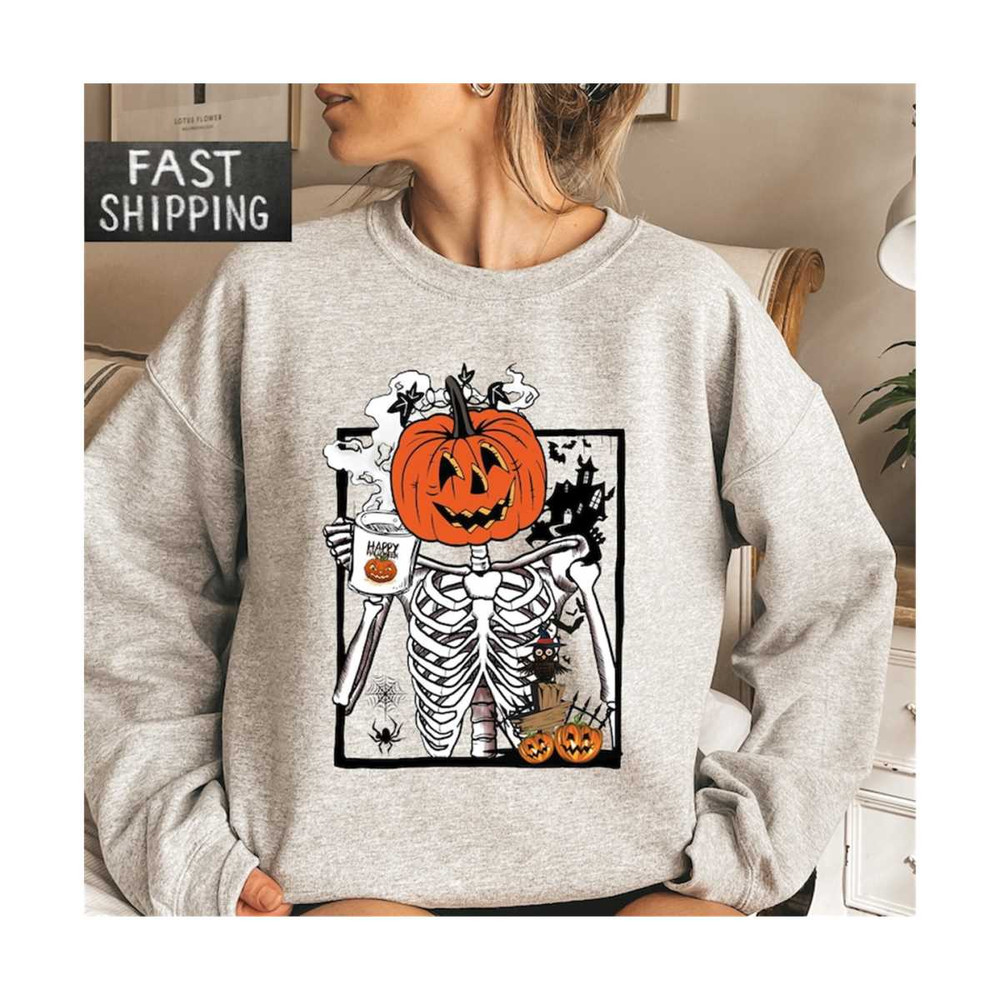 MR-3010202314185-pumpkin-skeleton-drinking-coffee-sweatshirt-halloween-image-1.jpg