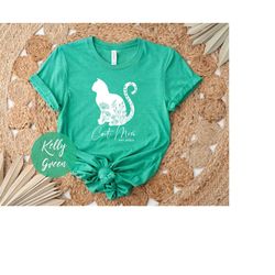 cat mom shirt, new cat mom shirt ,mothers day gift, cat mom, animal lover tee, cat lover gift, crazy cat lady, cat mom g