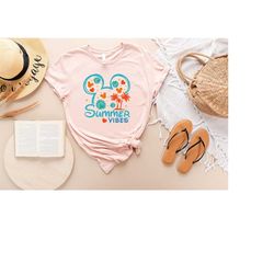 disney summer vibes t-shirt, disney family vacation shirt, family disney shirt, epcot shirt, disney trip t-shirt, disney