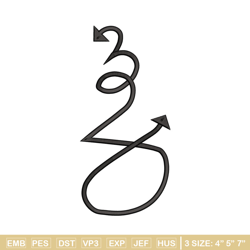 Arrow doodle embroidery design, Arrow doodle embroidery, embroidery file, logo design, logo shirt, Digital download.jpg