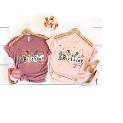 disney birthday shirt, mickey and friends birthday shirt, mickey minnie birthday, disney birthday girl shirt, disney bir