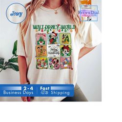 comfort colors christmas disney world shirt, walt disney world, mickey and friend, disneyland shirt, disney family shirt