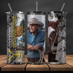 yellowstone tumbler wrap png, yellow stone tumbler digital design, trending tumbler wrap 01