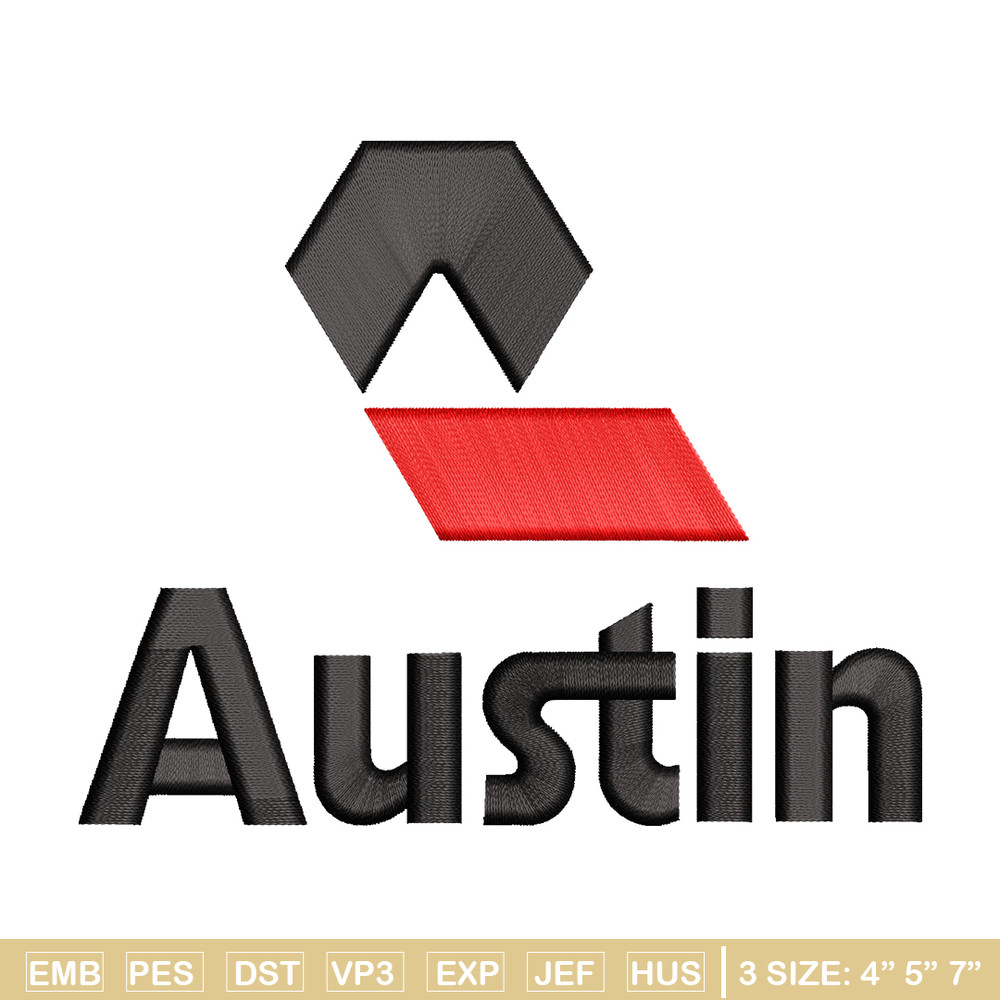 Austin logo embroidery design, Austin logo embroidery, logo design, embroidery file, logo shirt, Digital download..jpg