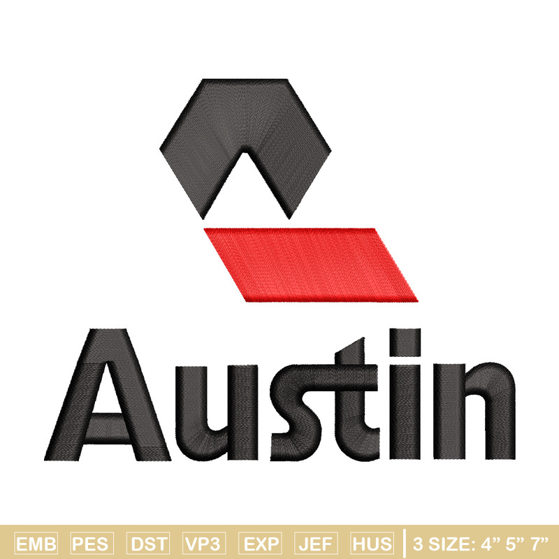Austin logo embroidery design, Austin logo embroidery, logo design, embroidery file, logo shirt, Digital download..jpg